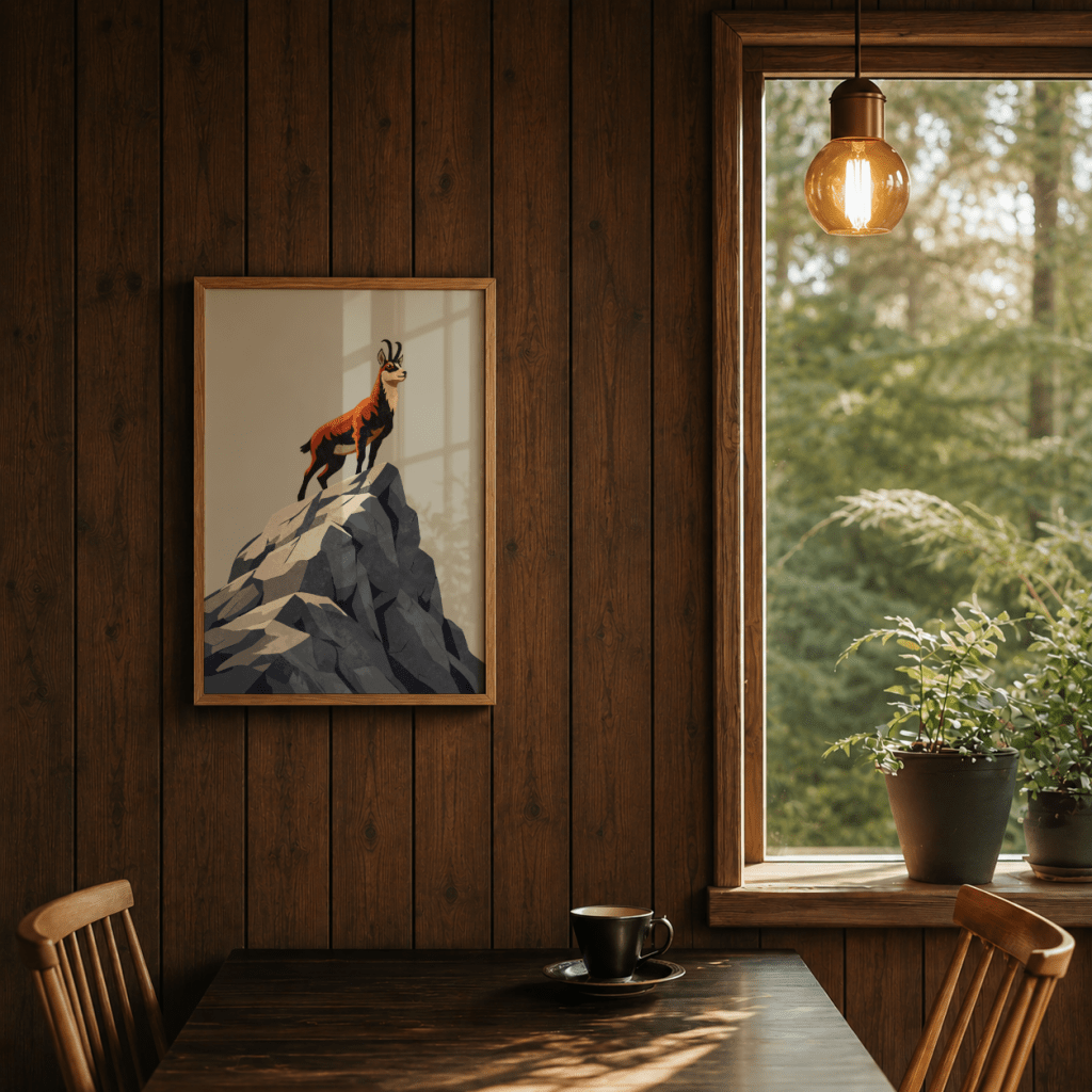 affiche-chamois-cuisine-chalet